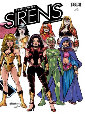 cover image of George Perez's Sirens (2014), Issue 6